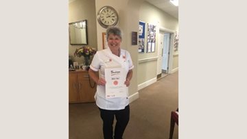 Colleague recognised for long service at The Westbury